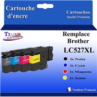 Lot de 4 Cartouches compatibles avec Brother LC527XL