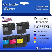 Lot de 5 Cartouches compatibles avec Brother LC527XL