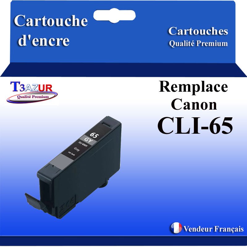 Cartouche générique Canon CLI65 (4219C001) Gris