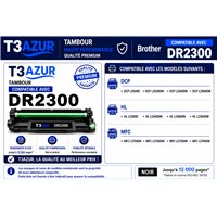 Tambour compatible Brother DR2300 (DR-2300) - 12 000 pages