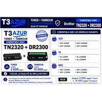 Toner+Tambour compatible Brother TN2320/ DR2300