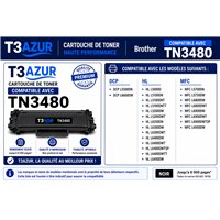 Toner compatible Brother TN3430/ TN3480 - 8 000 pages