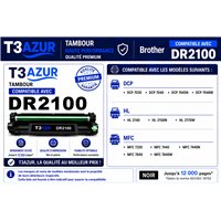 Tambour compatible Brother DR2100/ DR360 - 12 000 pages