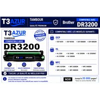 Tambour compatible Brother DR3100 / DR3200 - 25 000 pages
