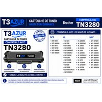Toner compatible avec Brother TN3280