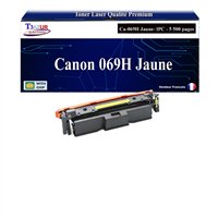 Toner compatible avec Canon 069H (5095C002/5091C002) Jaune- 5 500 pages