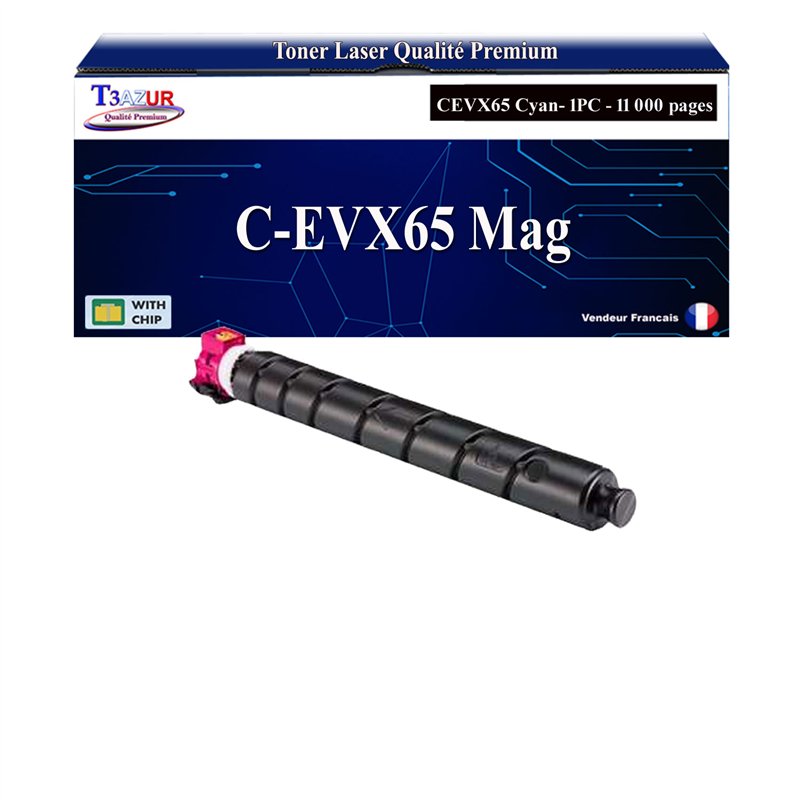 Toner compatible Canon CEXV65 (5763C001) Magenta -11 000 pages