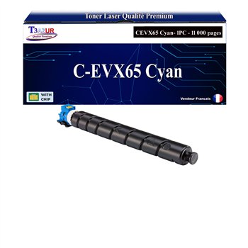 Toner compatible Canon CEXV65 (5762C001) Cyan -11 000 pages