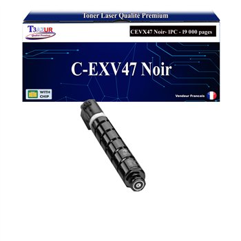 Toner compatible Canon C-EXV47 (8516B002) - Noire - 19 000 pages