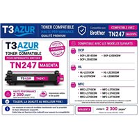 Toner compatible Brother TN247/ TN243 - Magenta -2 300 pages
