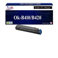 Toner Compatible OKI B410 Noir – T3AZUR – Haute Qualité pour OKI B410 / B430 / B440 / MB460 / MB470 / MB480