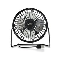 Ventilateur de table USB Avant 10 cm - Câble de 1 m - Noir