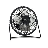 Ventilateur de table USB Avant 10 cm - Câble de 1 m - Noir