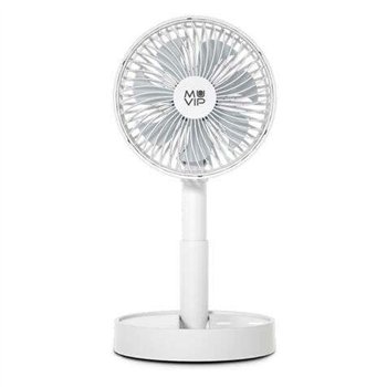 Ventilateur de bureau pliable et portable Muvip 5 W, diamètre 15 cm  - Blanc