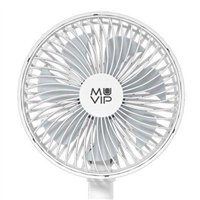 Ventilateur de bureau pliable et portable Muvip 5 W, diamètre 15 cm  - Blanc