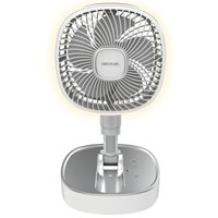 Ventilateur sur pied portable Cecotec EnergySilence 1000 FoldAir - 8000 mAh - Blanc
