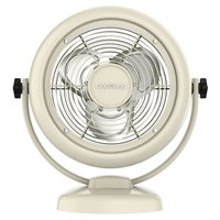 Ventilateur de bureau Cecotec EnergySilence 800 RetroDesk à 3 pales - Beige