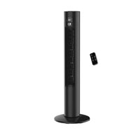 Ventilateur tour Muvip - 50 W - 3 vitesses - Affichage LED - Noir