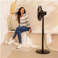 Ventilateur sur pied et de table Cecotec EnergySilence 555 2 en 1 Smart XL à 5 pales