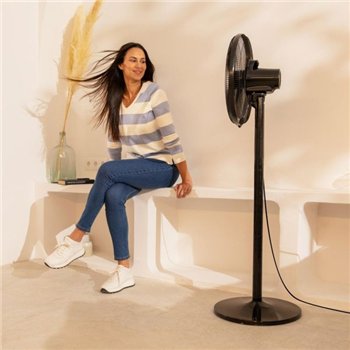 Ventilateur sur pied et de table Cecotec EnergySilence 555 2 en 1 Smart XL à 5 pales