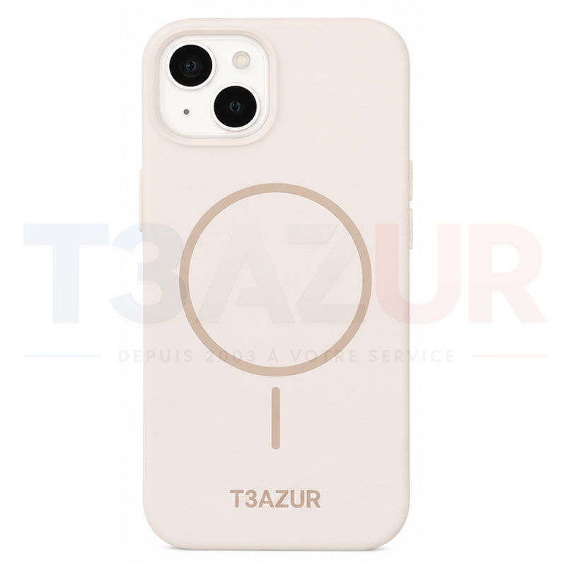 COVERME Coque Skin MagSafe iPhone 17 Pro Max/18 Pro Max (Rose Pastel)