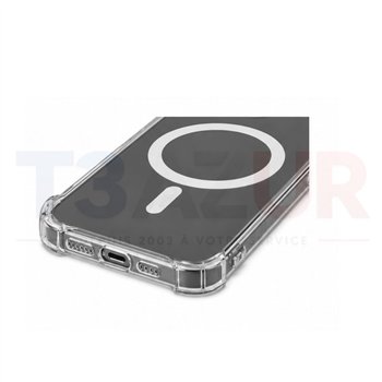 COVERME Coque TPU MagSafe iPhone 17 Pro Max/18 Pro Max Transparent