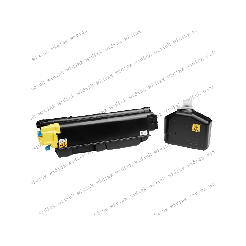 Toner compatible Kyocera TK5270 (1T02TVANL0/TK-5270Y) - Jaune - 6 000 pages