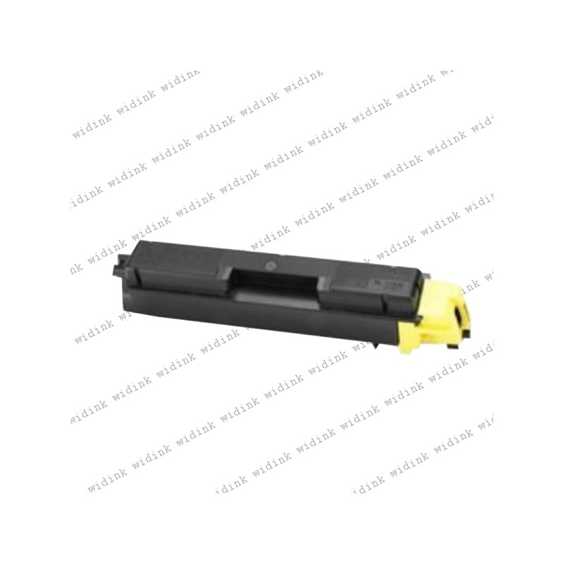 Toner compatible Kyocera TK580 (1T02KTANL0)- Jaune - 2 800 pages