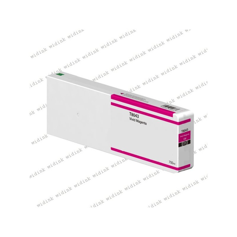 Cartouche compatible Epson T8043/T8243 (C13T804300/C13T824300)- Magenta - 700 pages