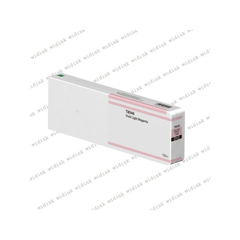 Cartouche compatible Epson T8046/T8246 (C13T804600/C13T824600) - Light Magenta - 700 pages