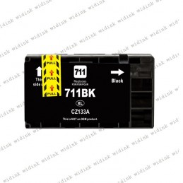 Cartouche compatible HP 711XL (CZ133A/CZ129A)- Noire- 73ml