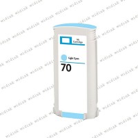 Cartouche compatible HP 70 (C9390A) - Light Cyan - 130ml