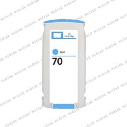 Cartouche compatible HP 70 (C9452A) - Cyan - 130ml