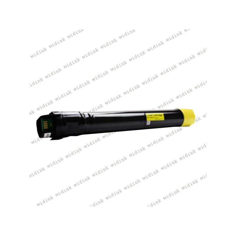 Toner compatible Xerox Phaser 7800 (106R01568)-Jaune -17 200 pages