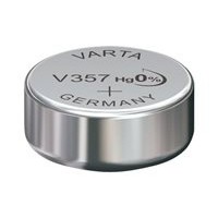 VARTA pile oxyde argent pour montres, V357 (SR44), 1,55 Volt,180 mAh, en blister de 1