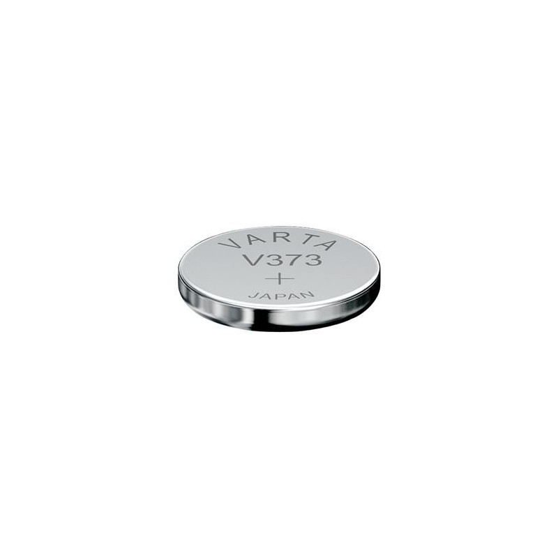 VARTA pile oxyde argent pour montres, V373 (SR68), 1,55 Volt,23 mAh, en blister de 1