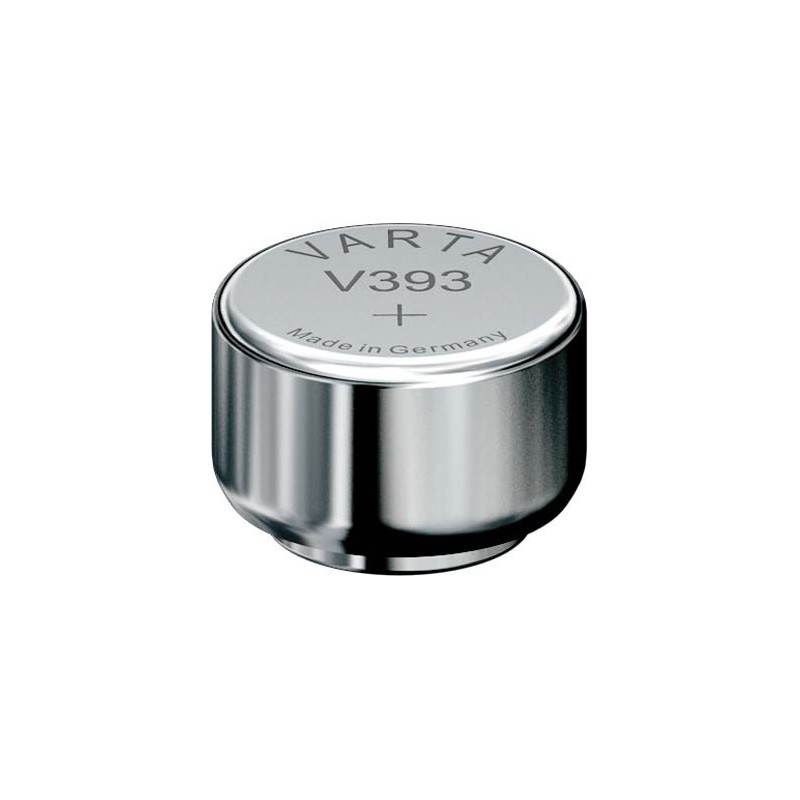 VARTA pile oxyde argent pour montres, V393 (SR48), 1,55 Volt,65mAh, en blister de 1