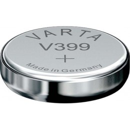 VARTA pile oxyde argent pour montres, V399 (SR57),1,55 Volt,42mAh, en blister de 1
