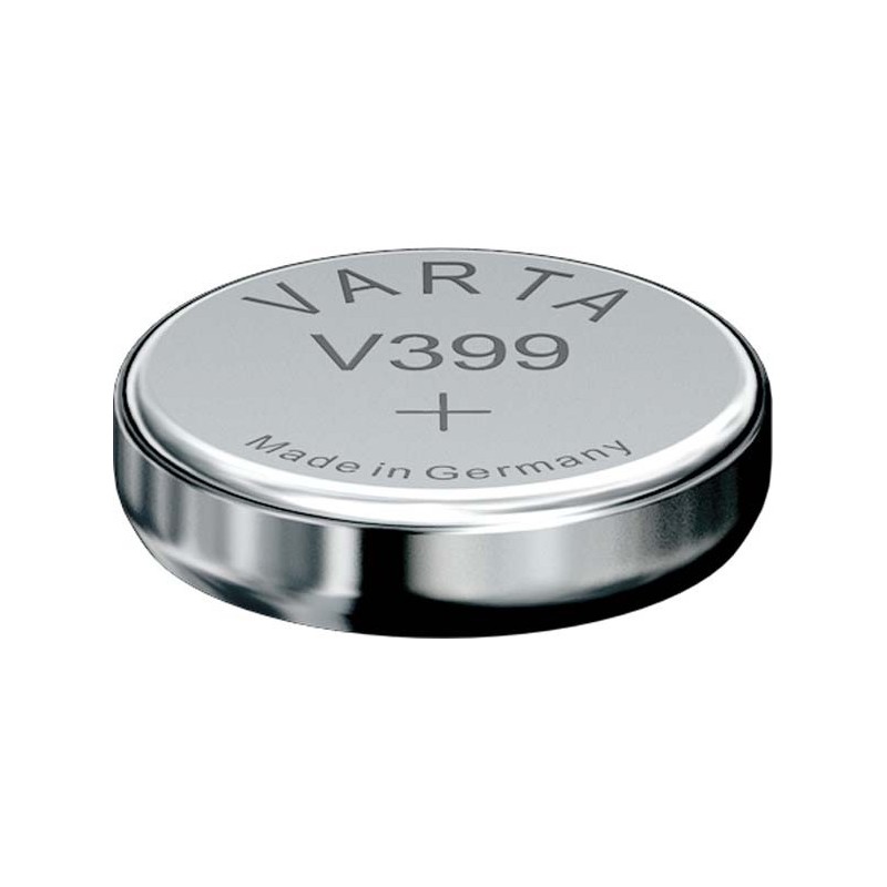 VARTA pile oxyde argent pour montres, V399 (SR57),1,55 Volt,42mAh, en blister de 1