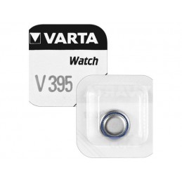 VARTA pile oxyde argent pour montres, V395 (SR57),1,55 Volt,42mAh, en blister de 1