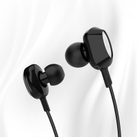 XO Écouteurs filaires EP1 jack 3,5mm noir