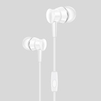 XO Écouteurs filaires S25 jack 3,5mm blanc