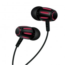 XO Écouteurs filaires S29 jack 3,5mm Rouge