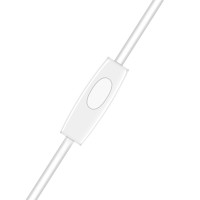 XO Écouteurs filaires S27 jack 3,5mm Blanc