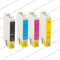 Lot de 4 cartouches compatibles Epson T0461 / T0472 / T0473 / T0474