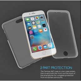 Coque 360° entièrement en silicone + verre pour iPhone 11