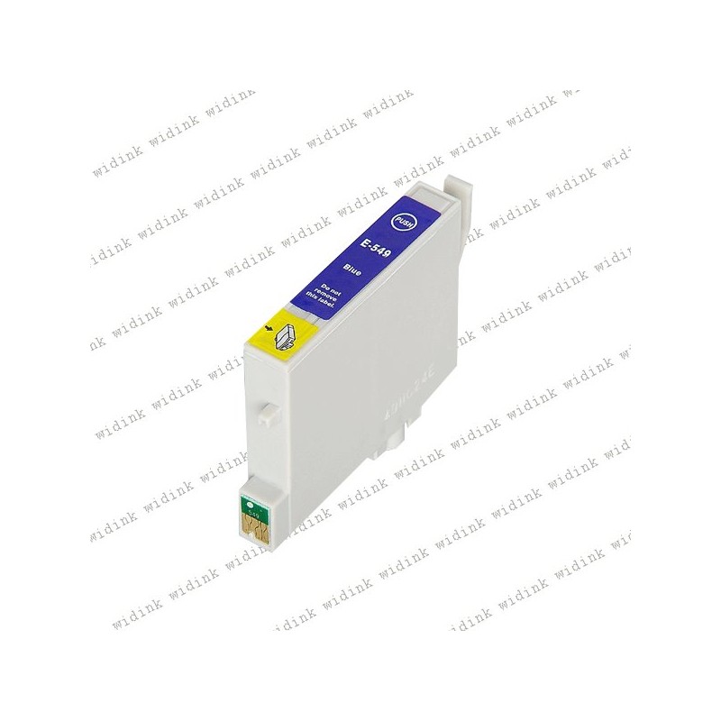 Cartouche compatible Epson T0549 (C13T05494010) - Bleue - 17ml