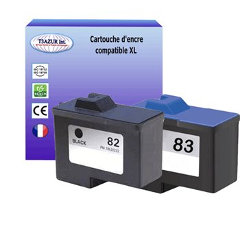 Cartouche compatible Lexmark 82 (18L0032)+83 (18L0042)