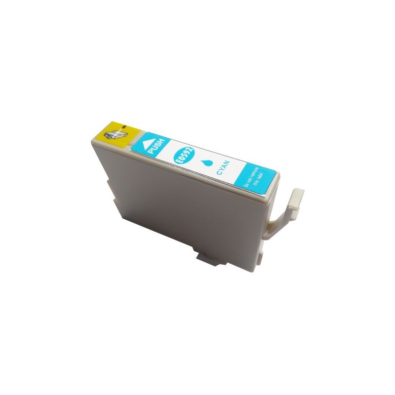 Cartouche compatible Epson T0592 (C13T05924010) - Cyan - 17ml