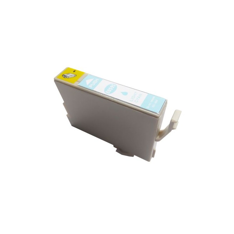Cartouche compatible Epson T0595 (C13T05954010) - Light Cyan - 17ml Cartouche compatible Epson T0595 (C13T05954010) - Light Cyan - 17ml